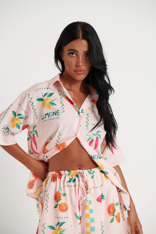 Limonata - Shirt & Shorts set