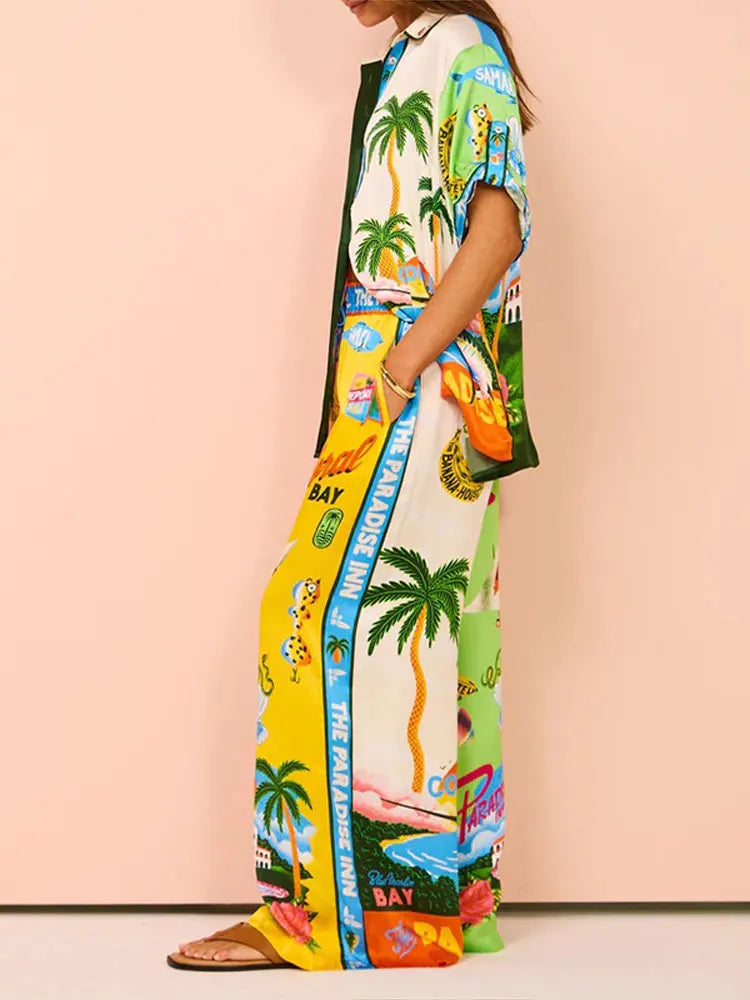 Tropical Paradise - Shirt & Pants Set