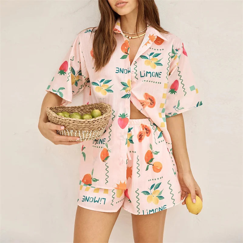 Limonata - Shirt & Shorts set